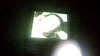 My Fresh Cum on her Sexy Slutty Face.MP4 porn video